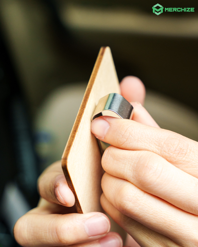 Custom Shape Wooden Car Clip