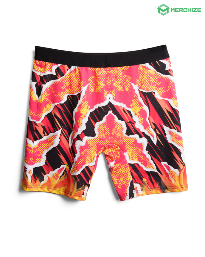 All-over Print Men's Long Boxer Briefs