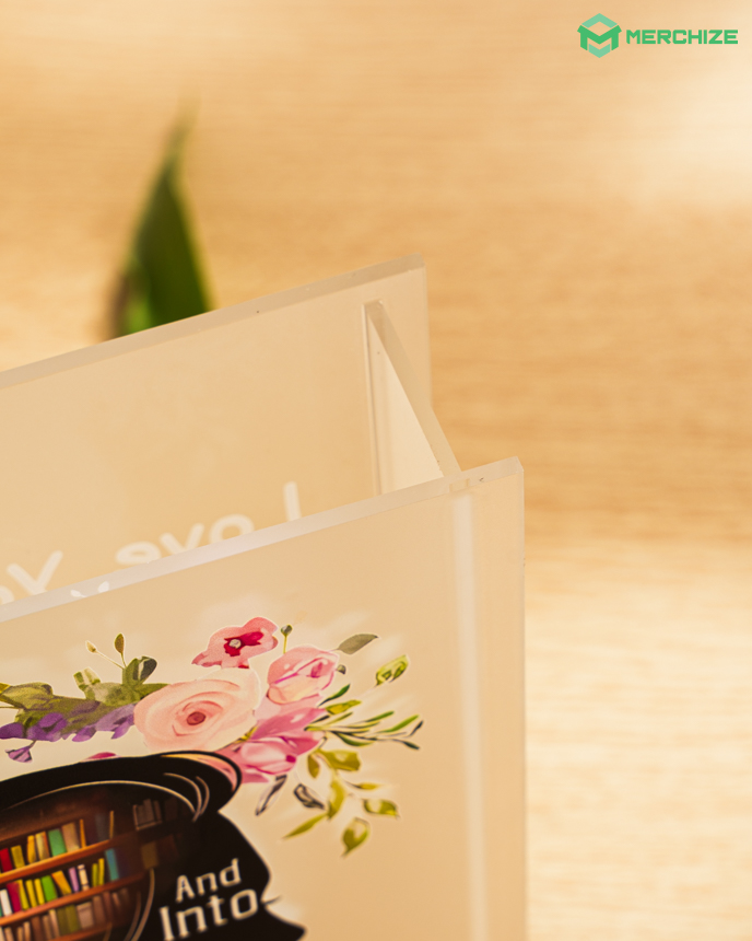 Acrylic Book Vase 