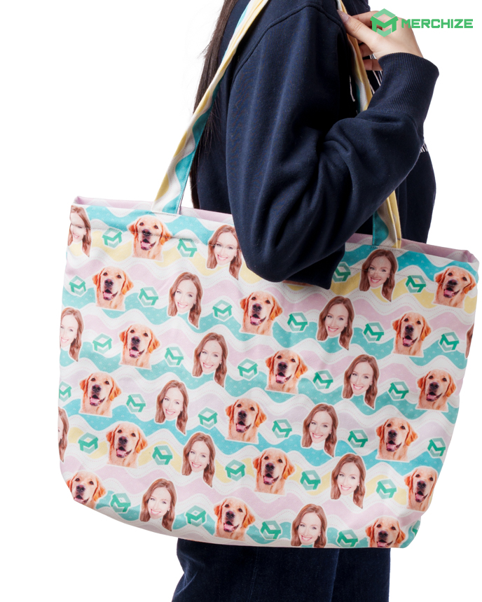All-over Print Large Tote Bag