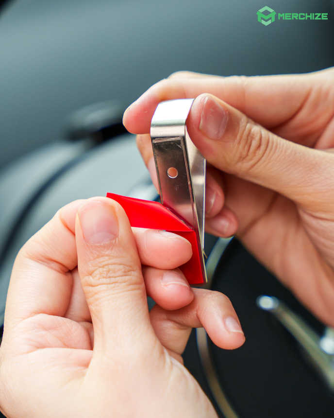  Custom Shape Acrylic Car Clip