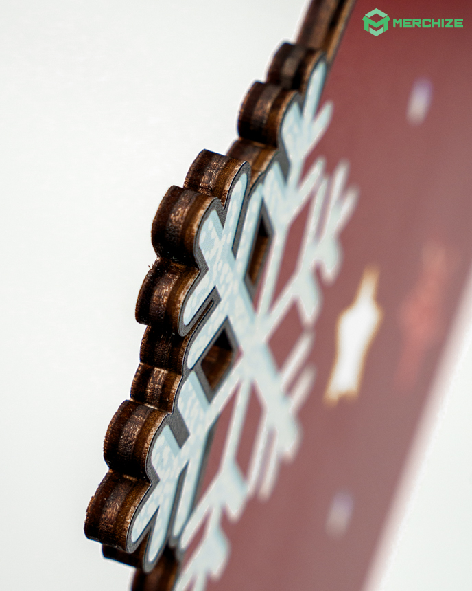 Custom Shape Wooden Corner Sign