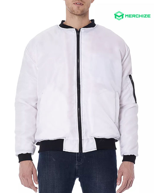 All-over Print Casual Bomber (Lightweight) (Made in China)