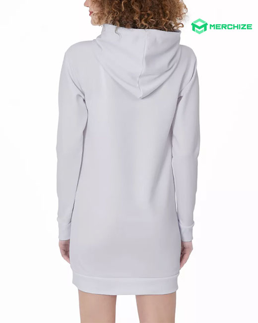 All-over Print Hoodie Dress (Made in China)