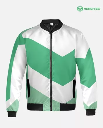 All-over Print Quilt Bomber Jacket