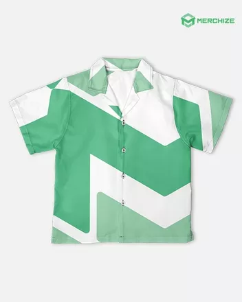 All-over Print Youth Short-sleeve Hawaiian Shirt