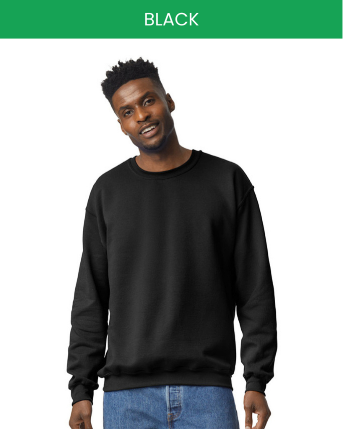 Classic Unisex Crew-neck Sweatshirt Gildan 18000 (Made in AU)