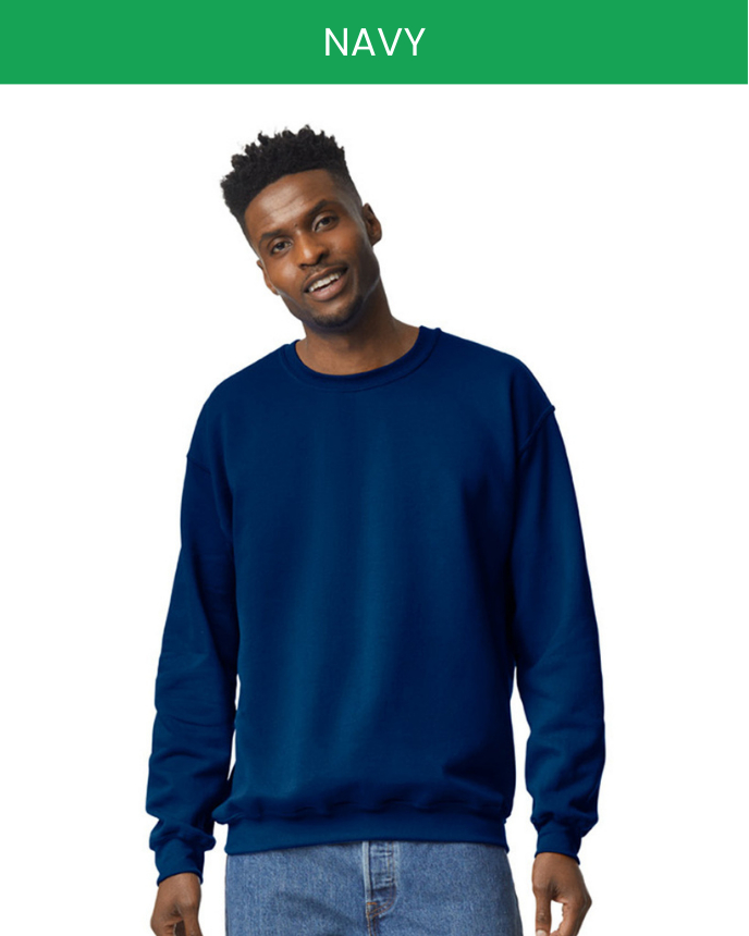 Classic Unisex Crew-neck Sweatshirt Gildan 18000 (Made in AU)