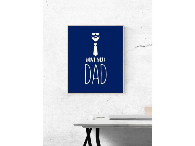 Color-for-wall-art-on-fathers-day