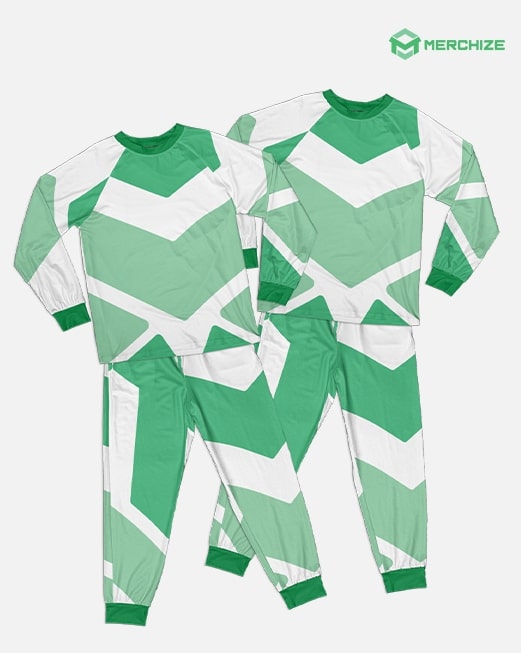 All-over Print Kid Raglan Pajamas Set
