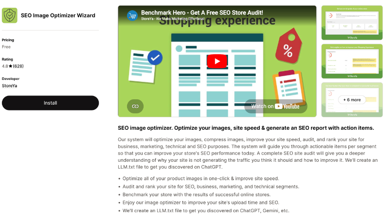 SEO image optimizer shopify apps