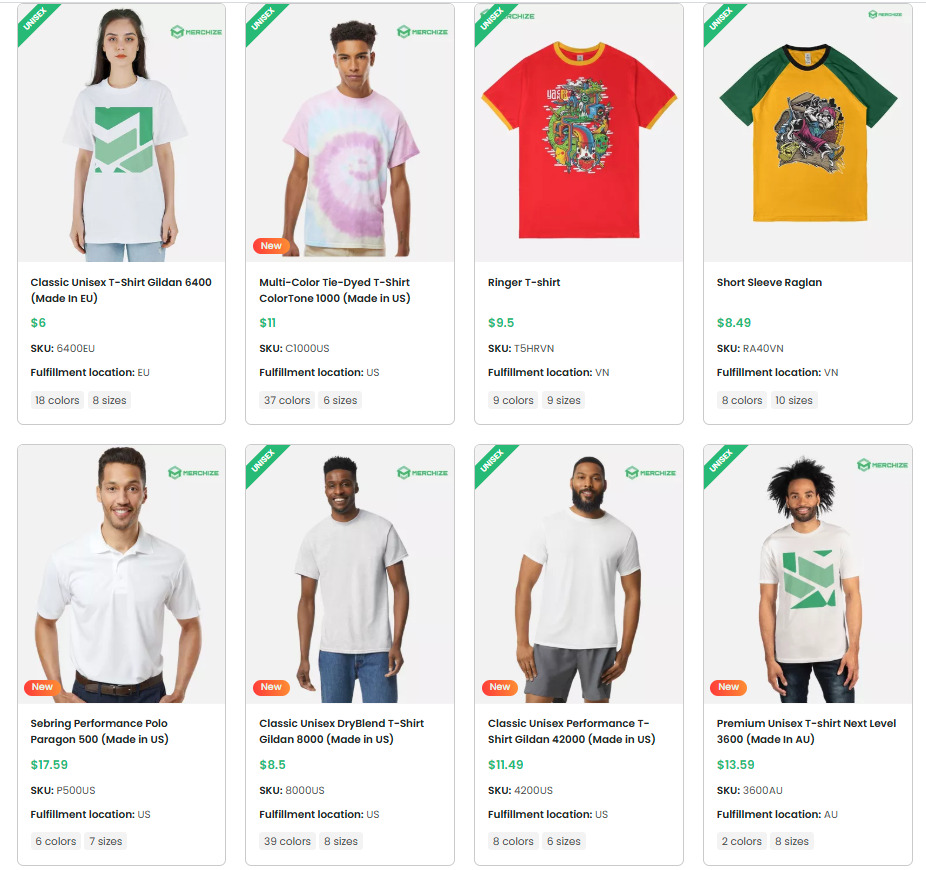 Top shirts with high demand