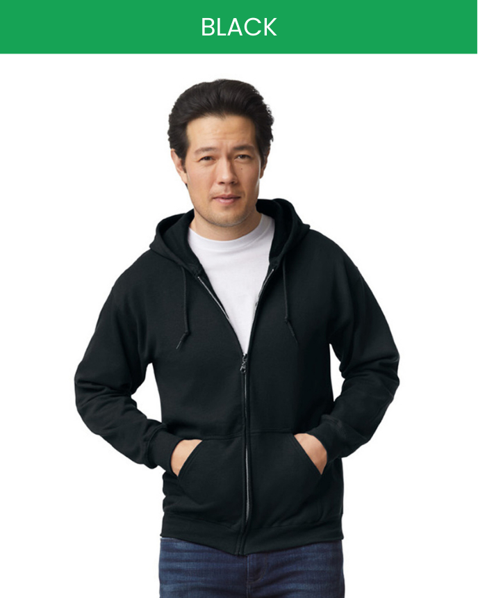 Zip Hoodie Gildan 18600 (Made in AU)