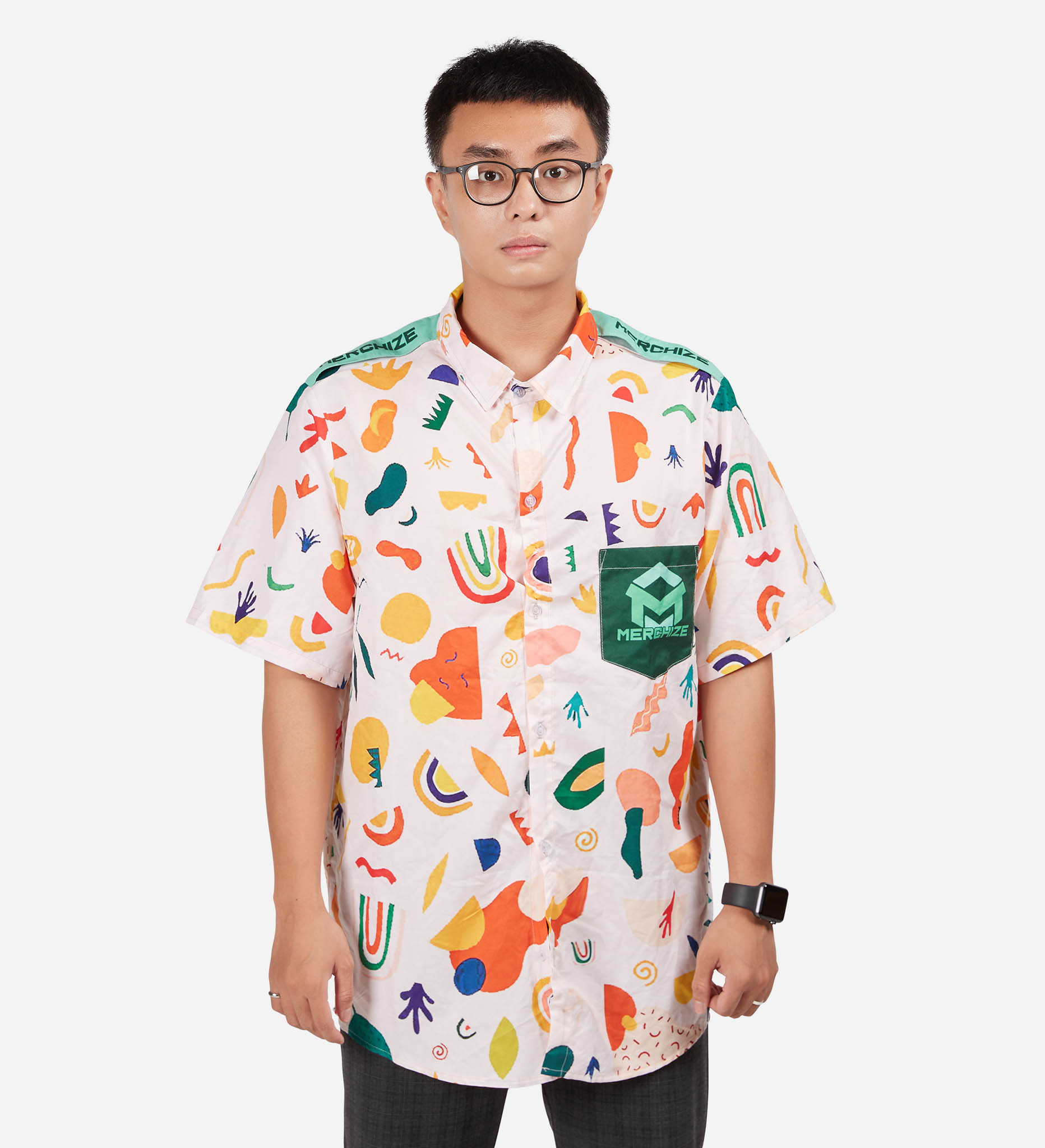 Shoulder Patch Pocket Shirt