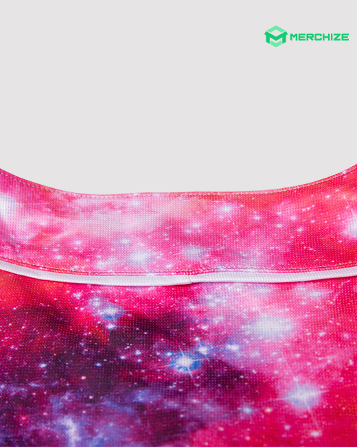 All-over Print Crop Top Baseball Jersey