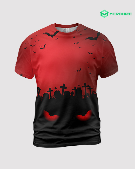 halloween print on demand t-shirt