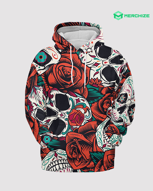 custom all over print hoodies