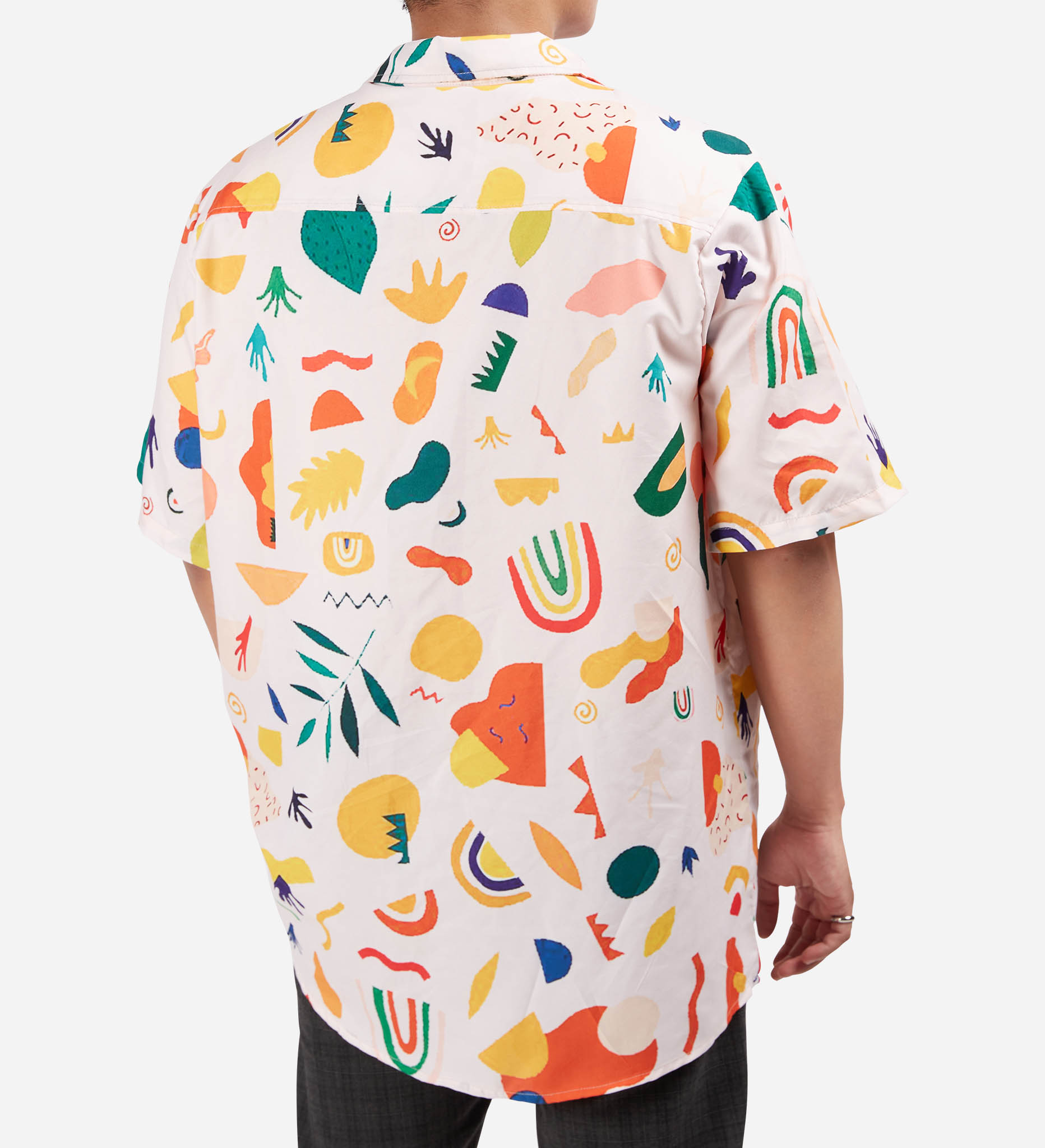 All-over Print Short-sleeve Pocket Shirt