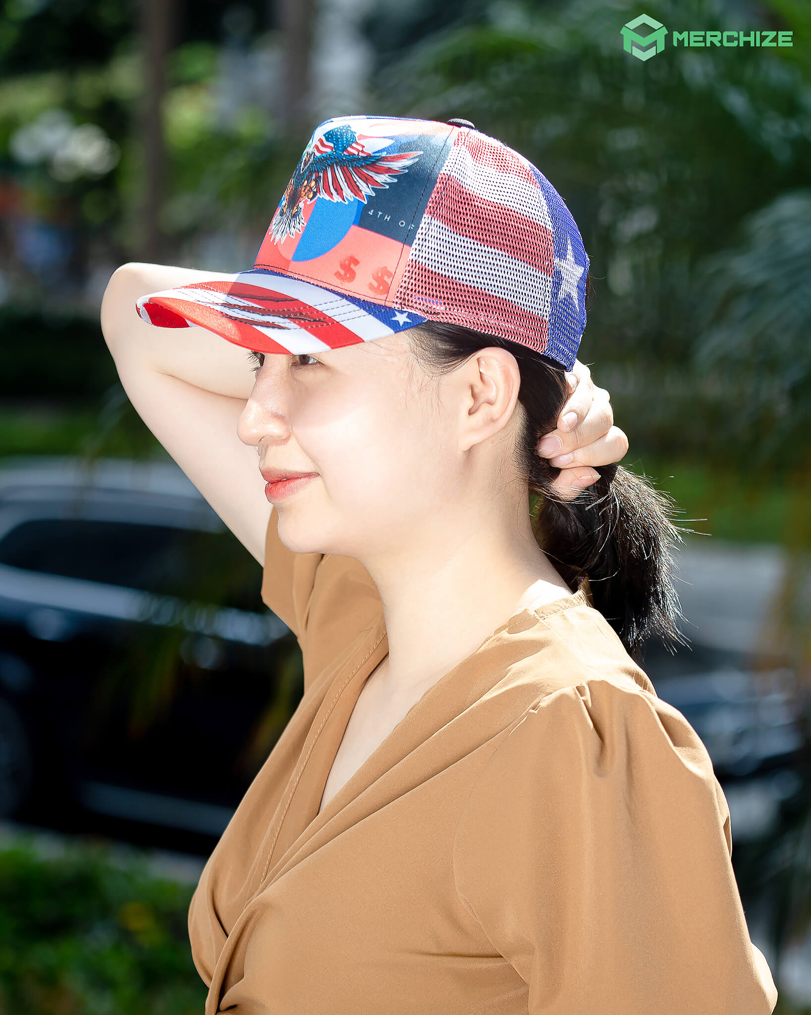 All-over Print Trucker Cap