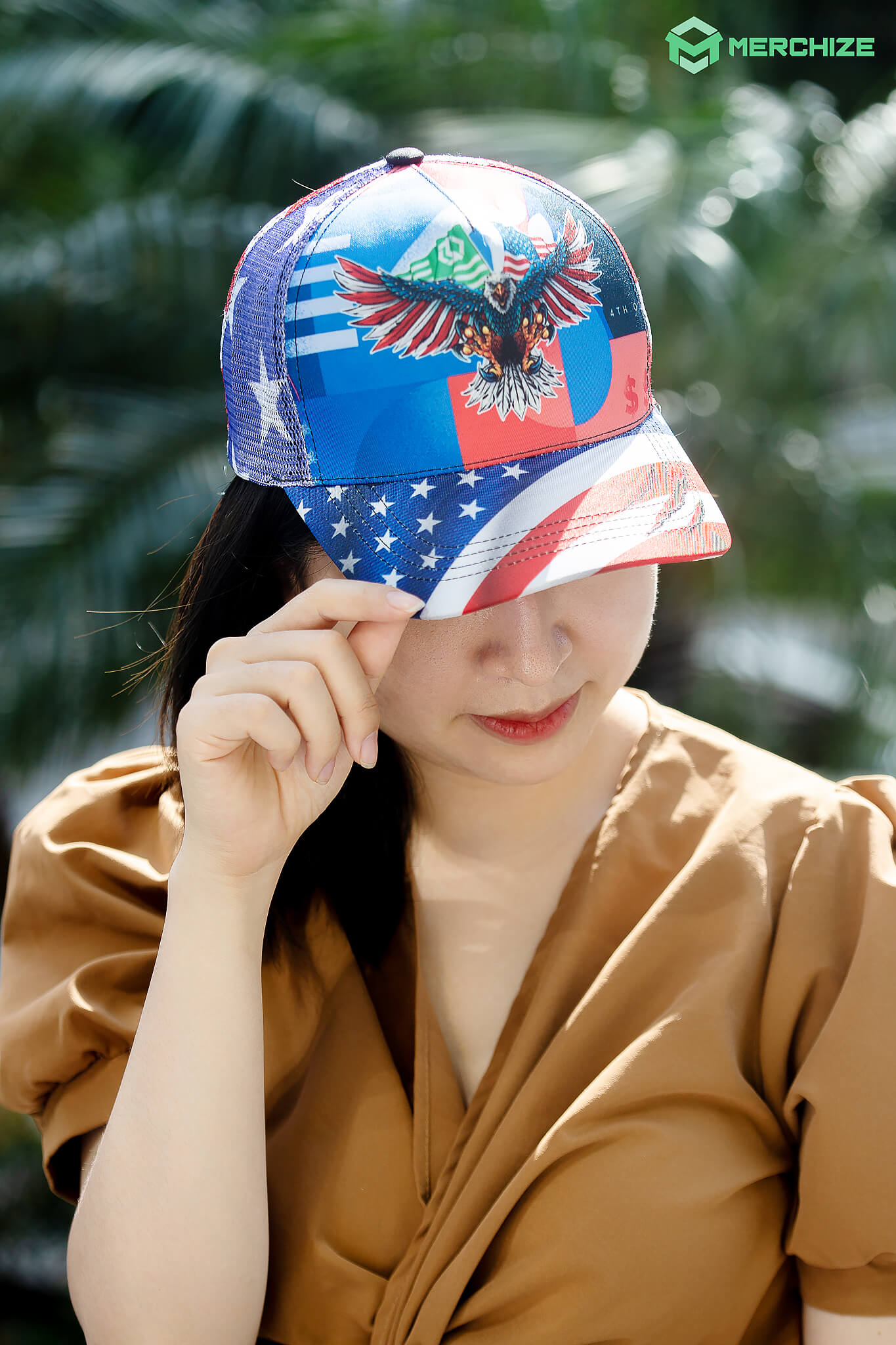 All-over Print Trucker Cap