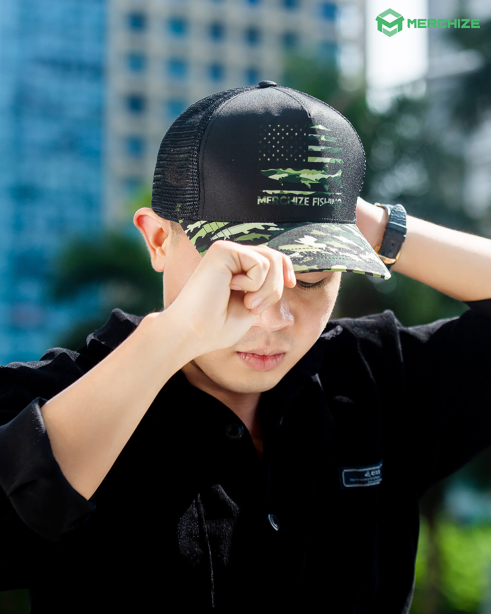 All-over Print Trucker Cap