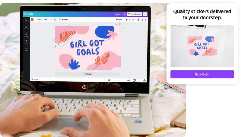 make sticker designs