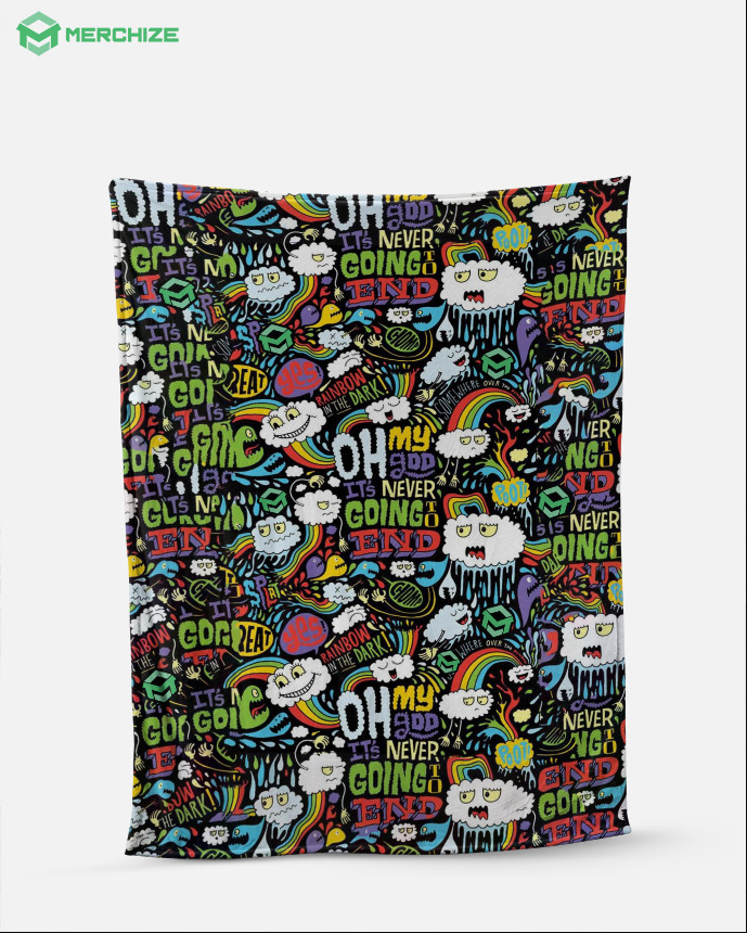 Personalized throw blankets