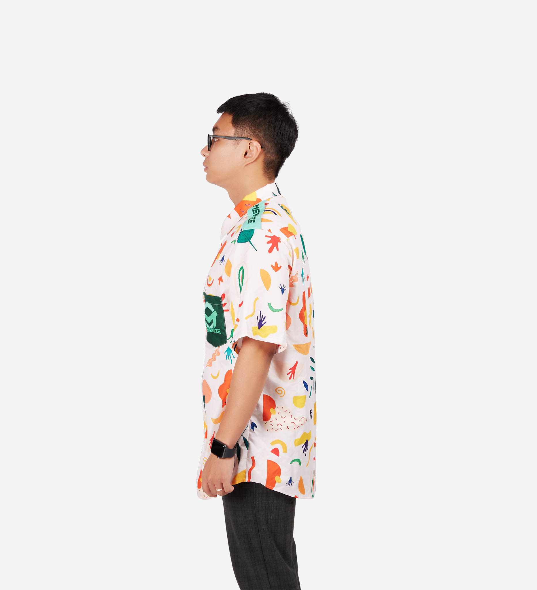 Shoulder Patch Pocket Shirt