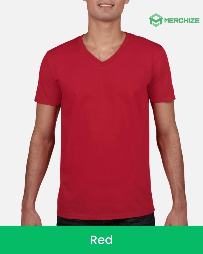Unisex V-neck T-shirt Gildan 64V00 (Made in EU)