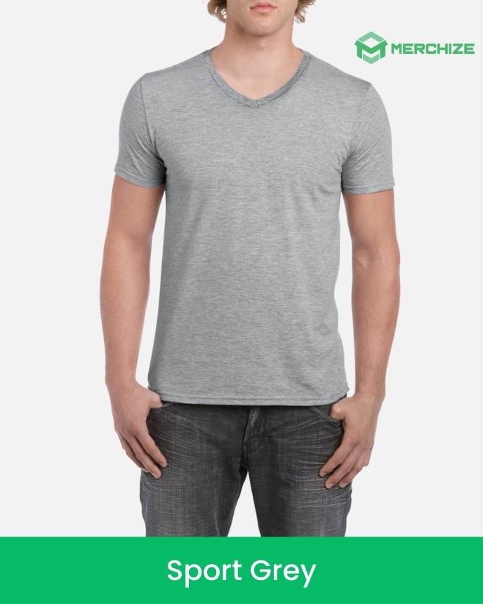 Unisex V-neck T-shirt Gildan 64V00 (Made in EU)