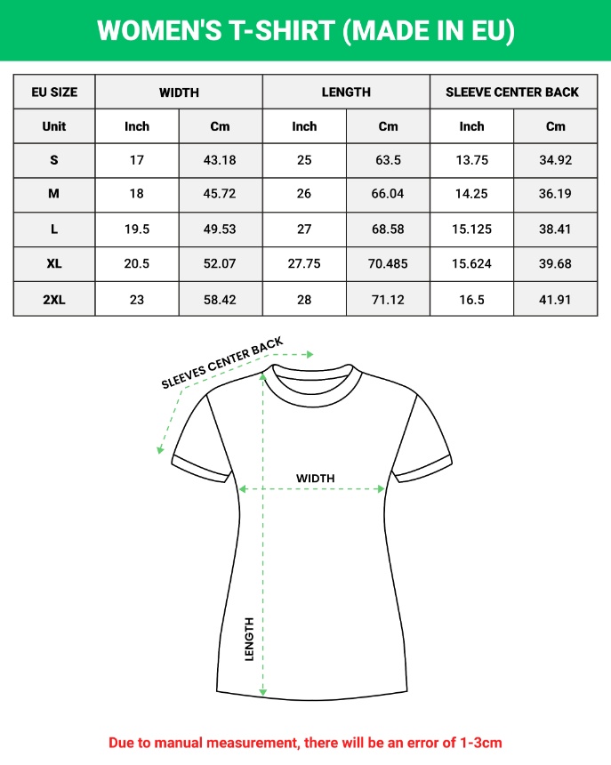 Women's T-shirt Gildan 6400L (Made in EU)