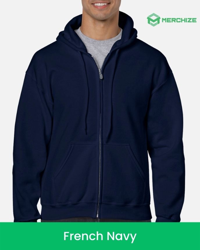 Zip Hoodie Gildan 18600 (Made in EU)