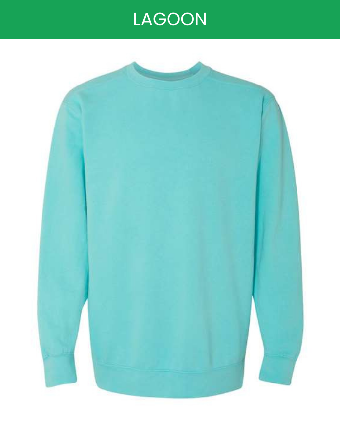 Classic Unisex Crew-neck Sweatshirt Comfort Colors 1566 (Made in US)
