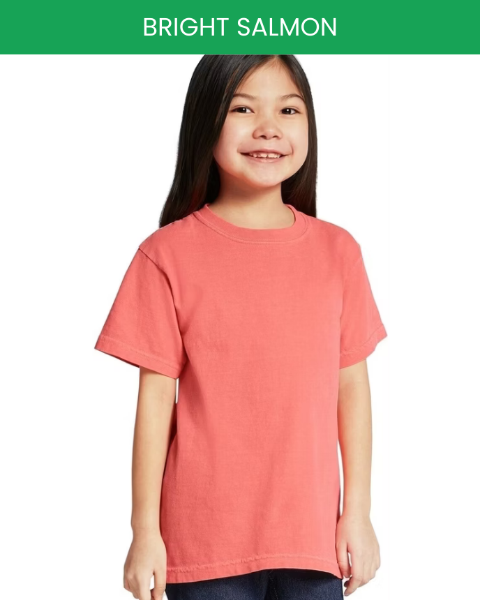 Heavyweight Youth T-Shirt Comfort Colors 9018 (Made in US)