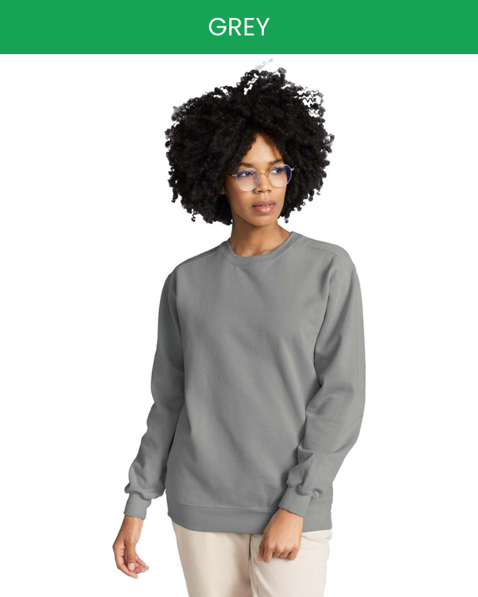 Classic Unisex Crew-neck Sweatshirt Comfort Colors 1566 (Made in US)