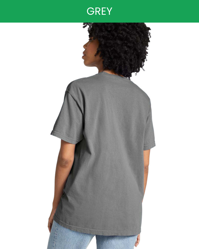 Heavyweight Adult Pocket T-Shirt Comfort Colors 6030 (Made in US)