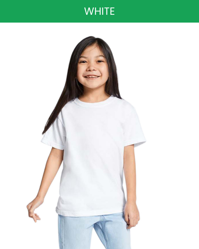 Heavyweight Youth T-Shirt Comfort Colors 9018 (Made in US)