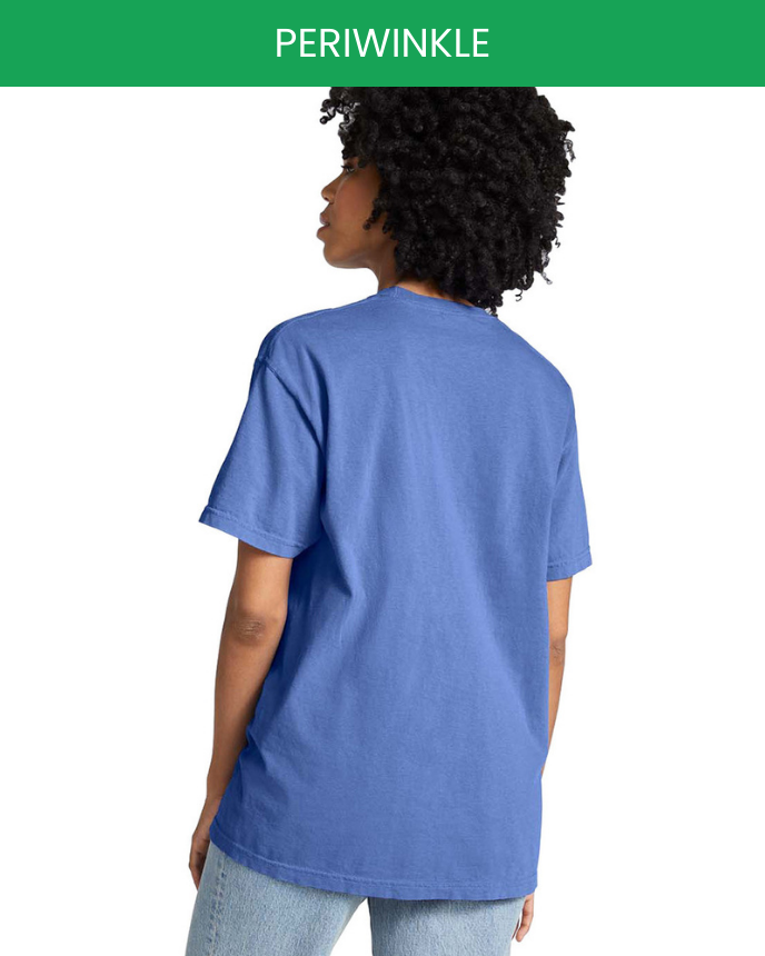Heavyweight Adult Pocket T-Shirt Comfort Colors 6030 (Made in US)