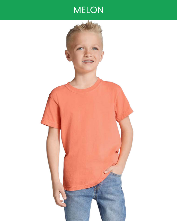 Heavyweight Youth T-Shirt Comfort Colors 9018 (Made in US)