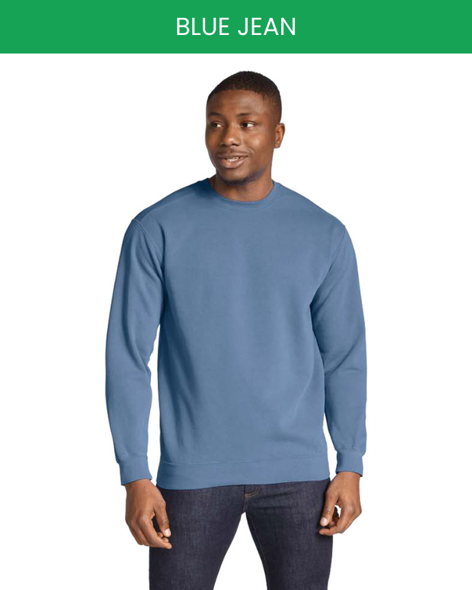 Classic Unisex Crew-neck Sweatshirt Comfort Colors 1566 (Made in US)