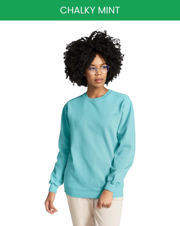 Classic Unisex Crew-neck Sweatshirt Comfort Colors 1566 (Made in US)