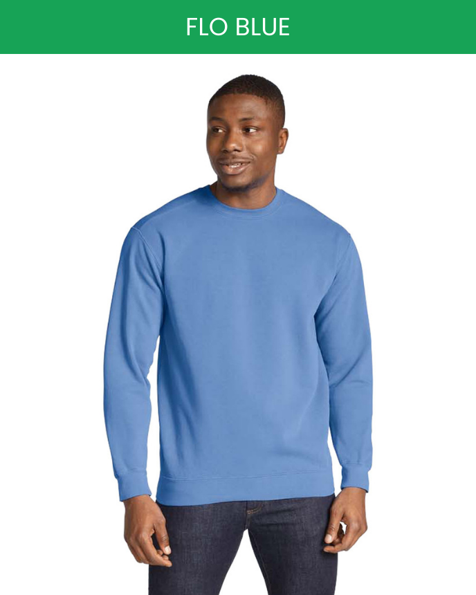 Classic Unisex Crew-neck Sweatshirt Comfort Colors 1566 (Made in US)