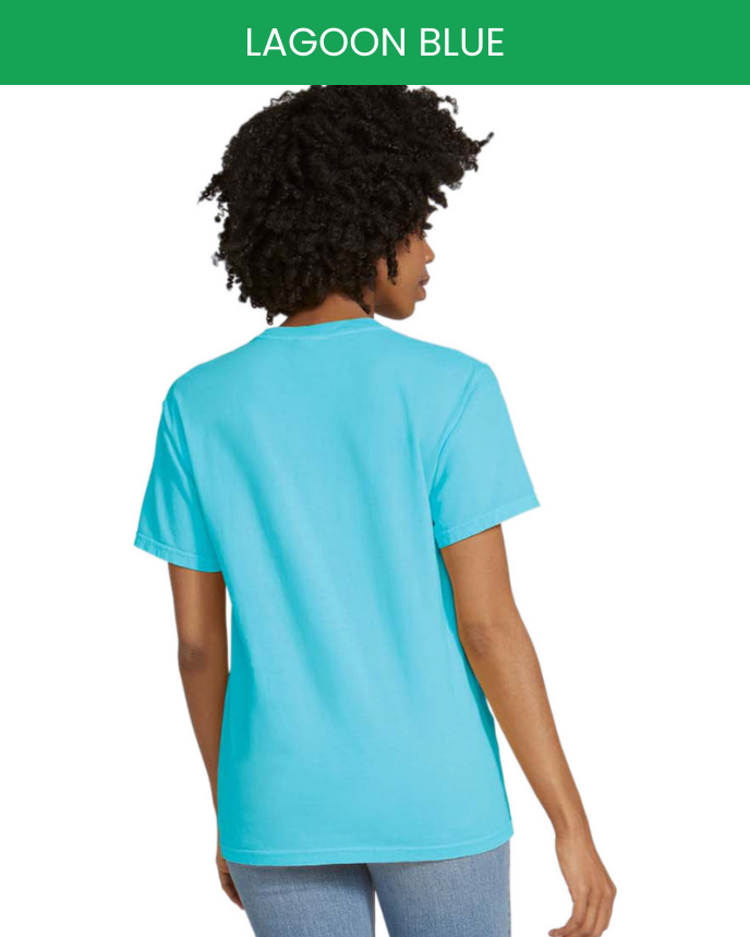 Heavyweight Adult Pocket T-Shirt Comfort Colors 6030 (Made in US)
