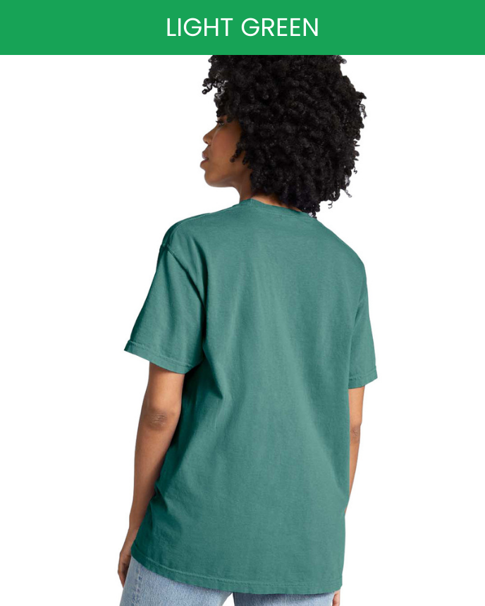 Heavyweight Adult Pocket T-Shirt Comfort Colors 6030 (Made in US)