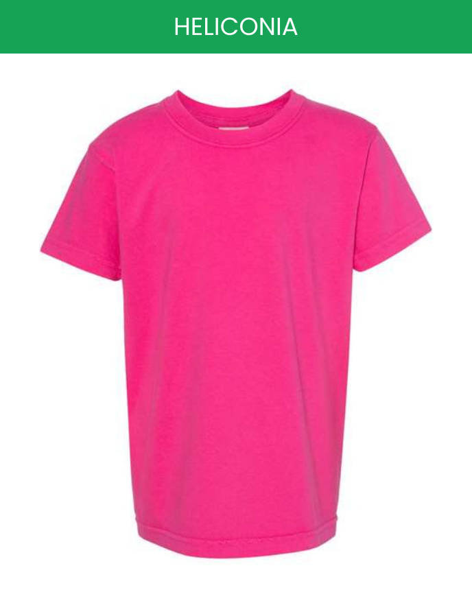 Heavyweight Youth T-Shirt Comfort Colors 9018 (Made in US)