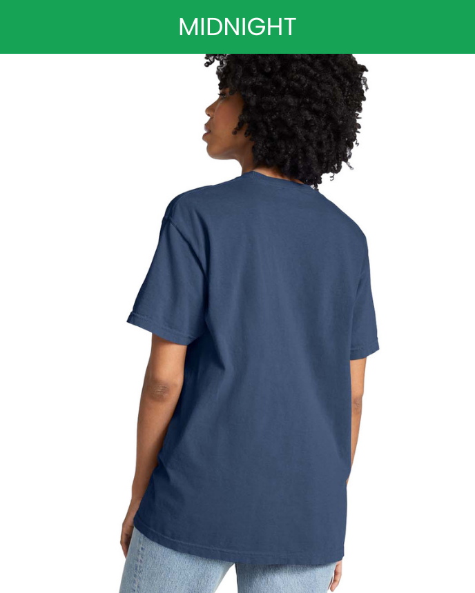 Heavyweight Adult Pocket T-Shirt Comfort Colors 6030 (Made in US)