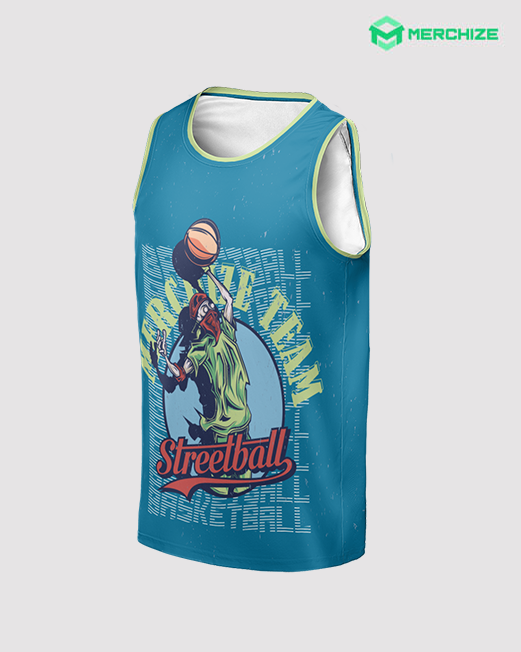 men's mesh jersey tank top