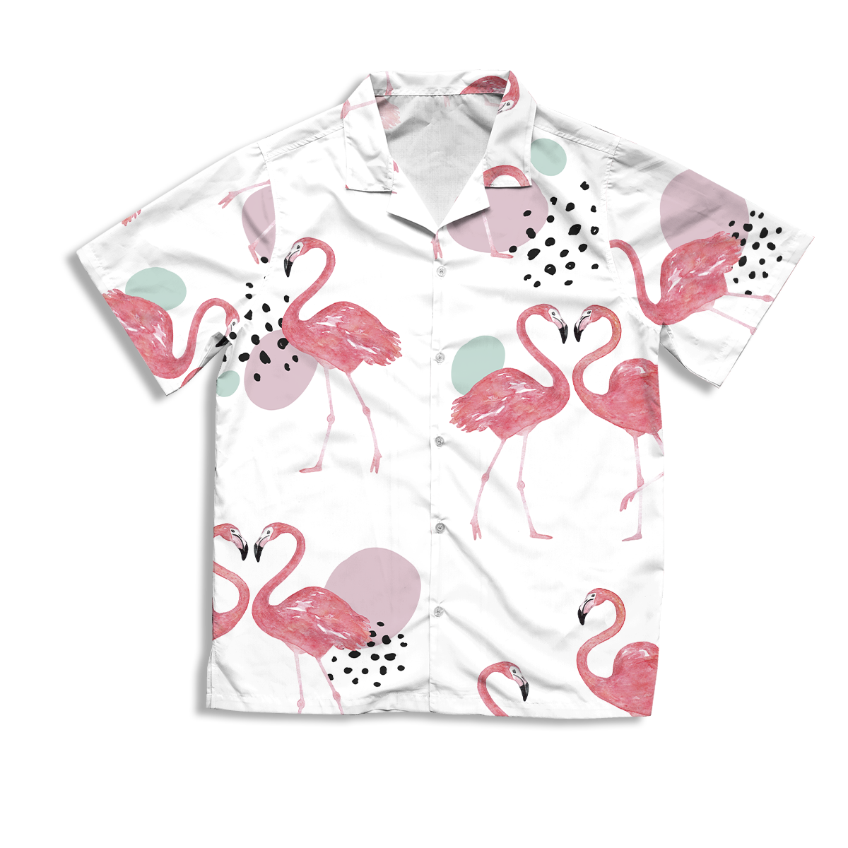All-over Print Hawaiian Shirt (Made in EU)