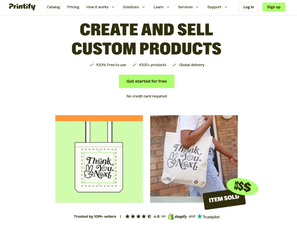 printify EU print on demand