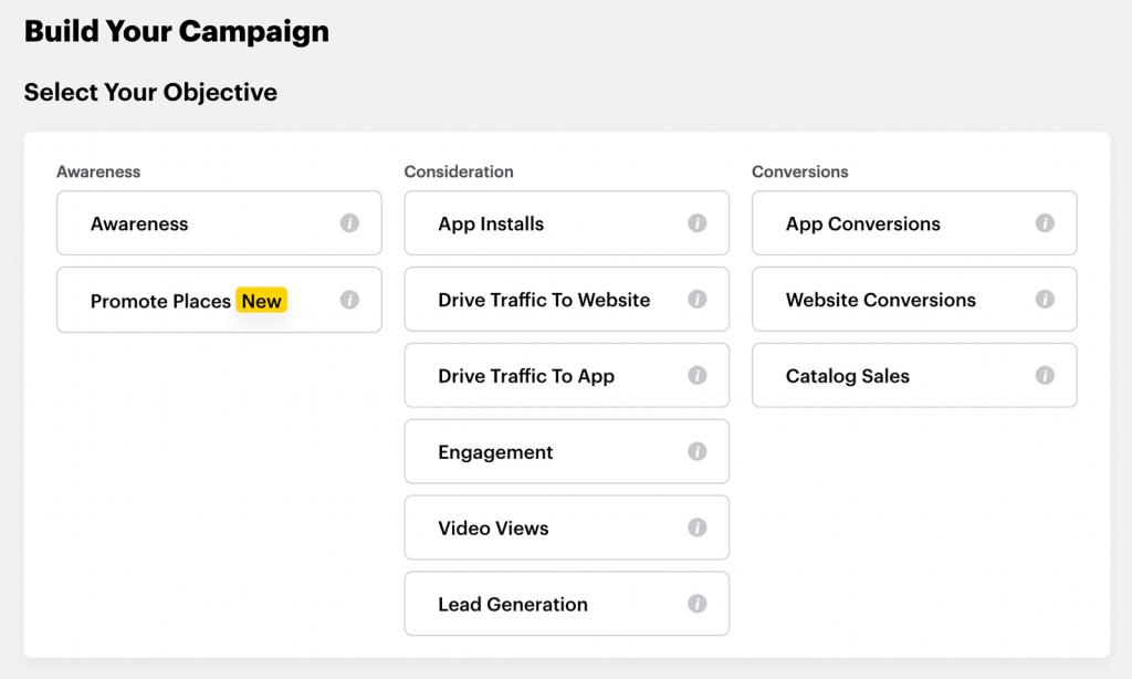 snapchat campaign objectives